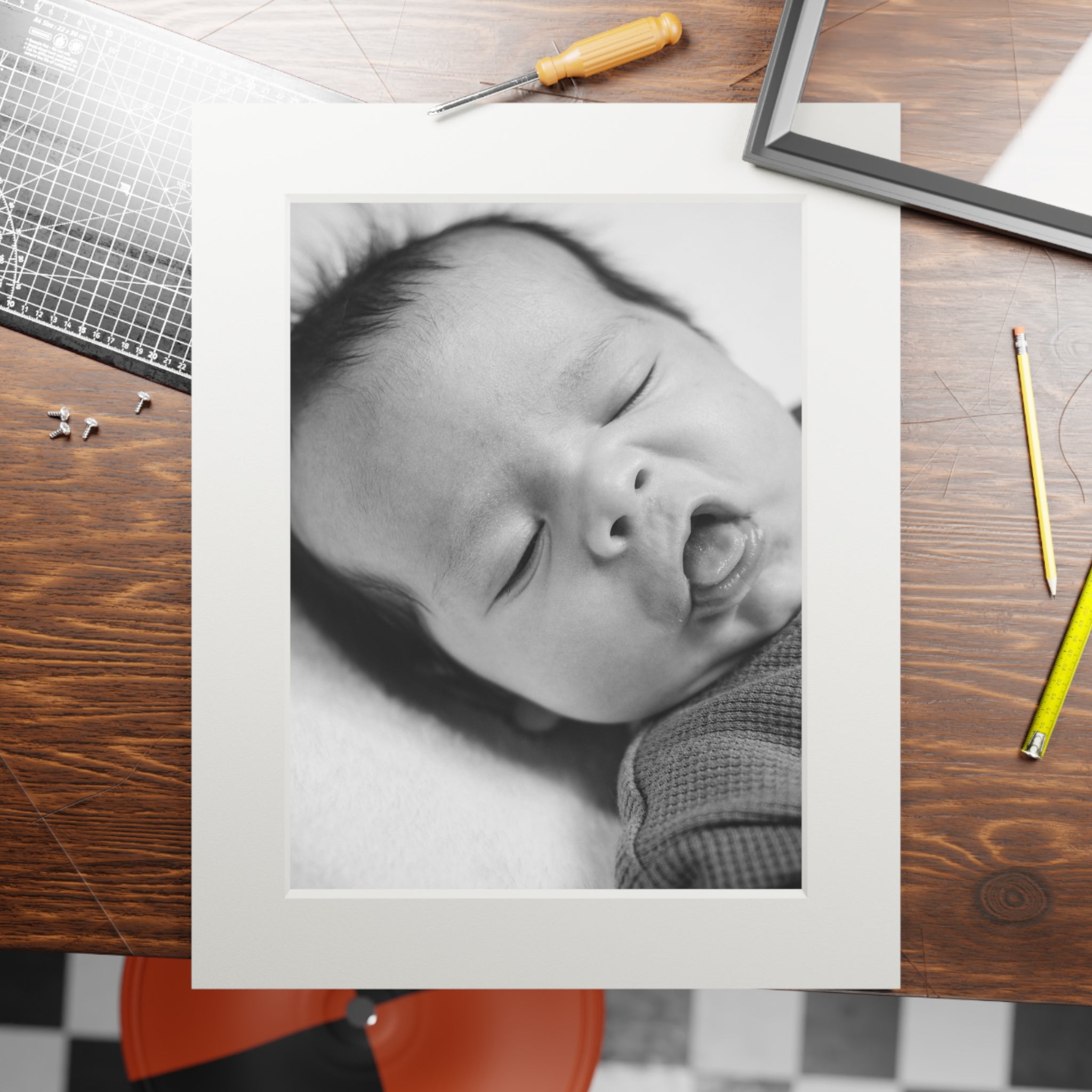 Baby photo b&w part III