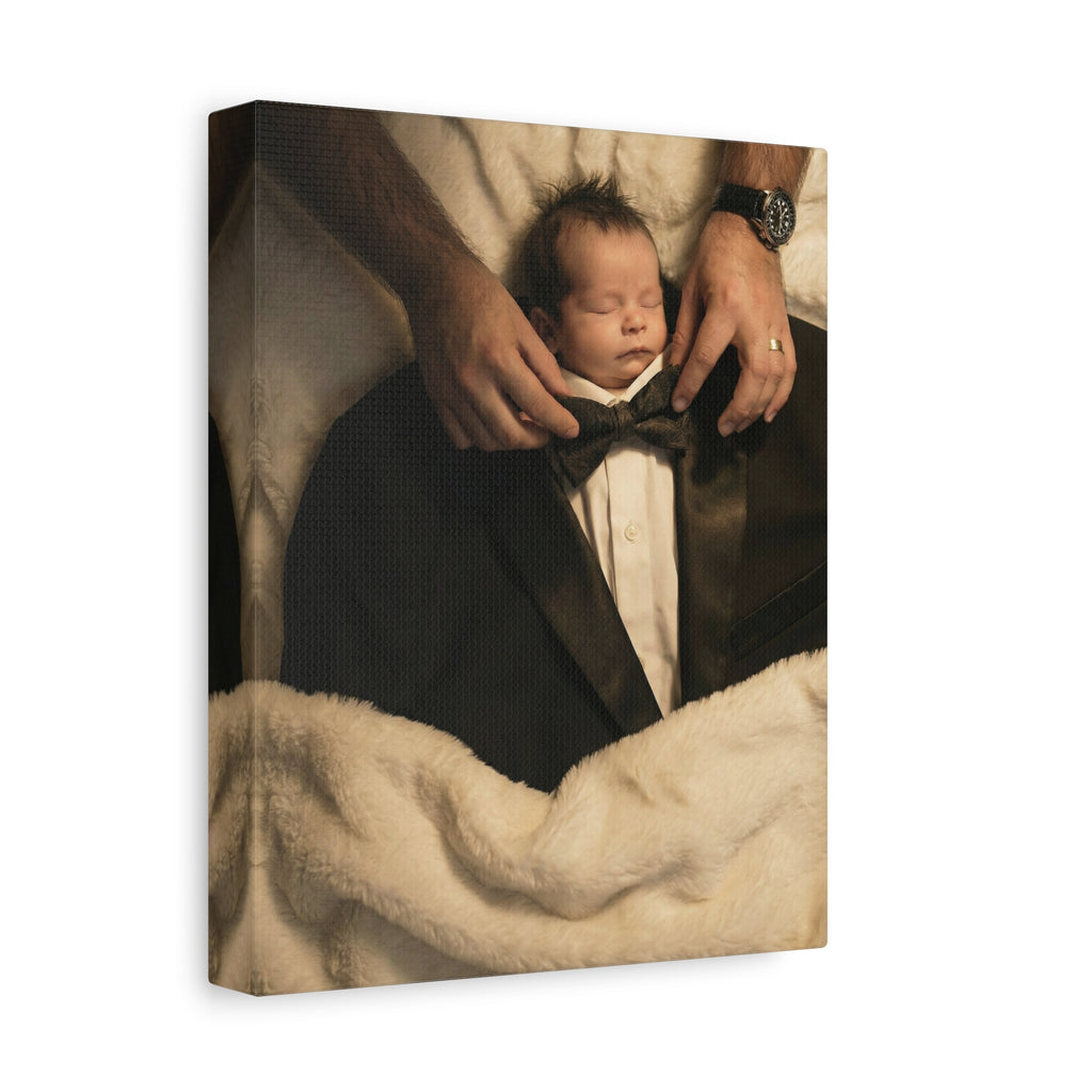 Baby tuxedo art print- Wall Art